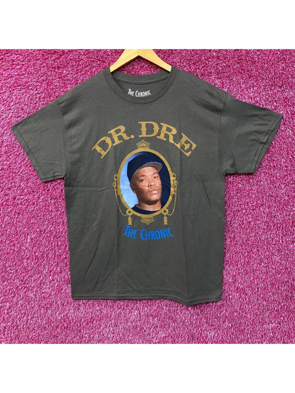 Dr Dre The Chronic Album Cover Art West Coast Rap T-Shirt Large